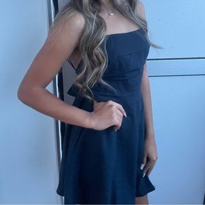 Navy blue dress